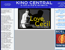 Tablet Screenshot of kino-central.de
